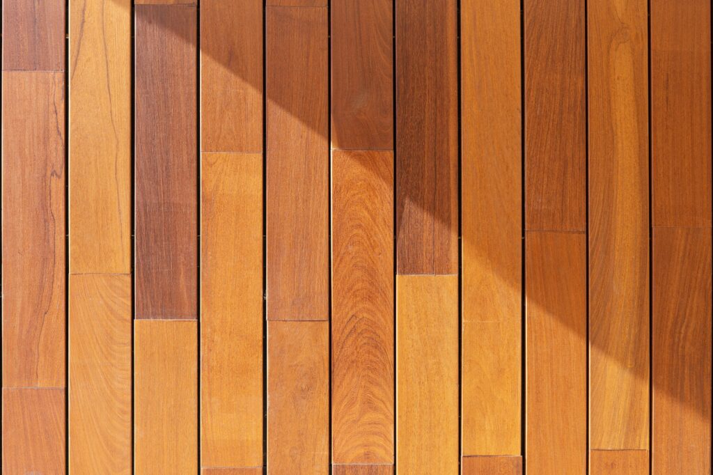 Teak Tropical Wood paneling background texture