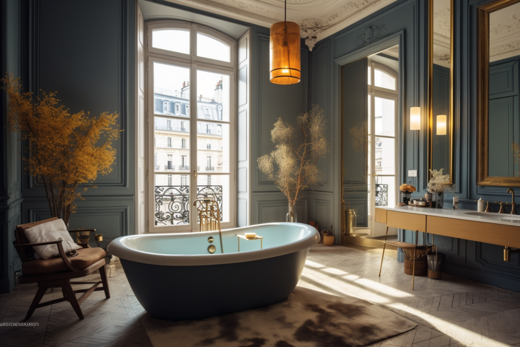 salle de bains sur Paris