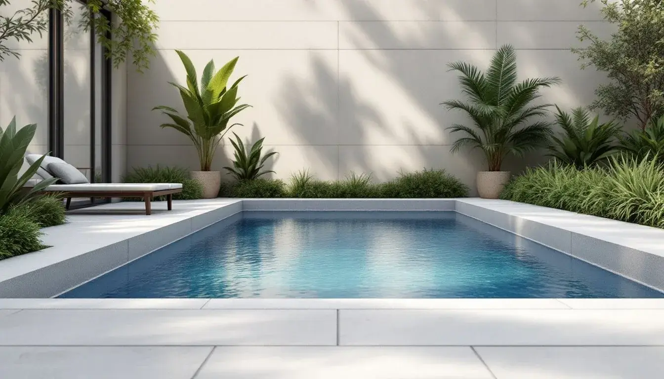 piscine en béton