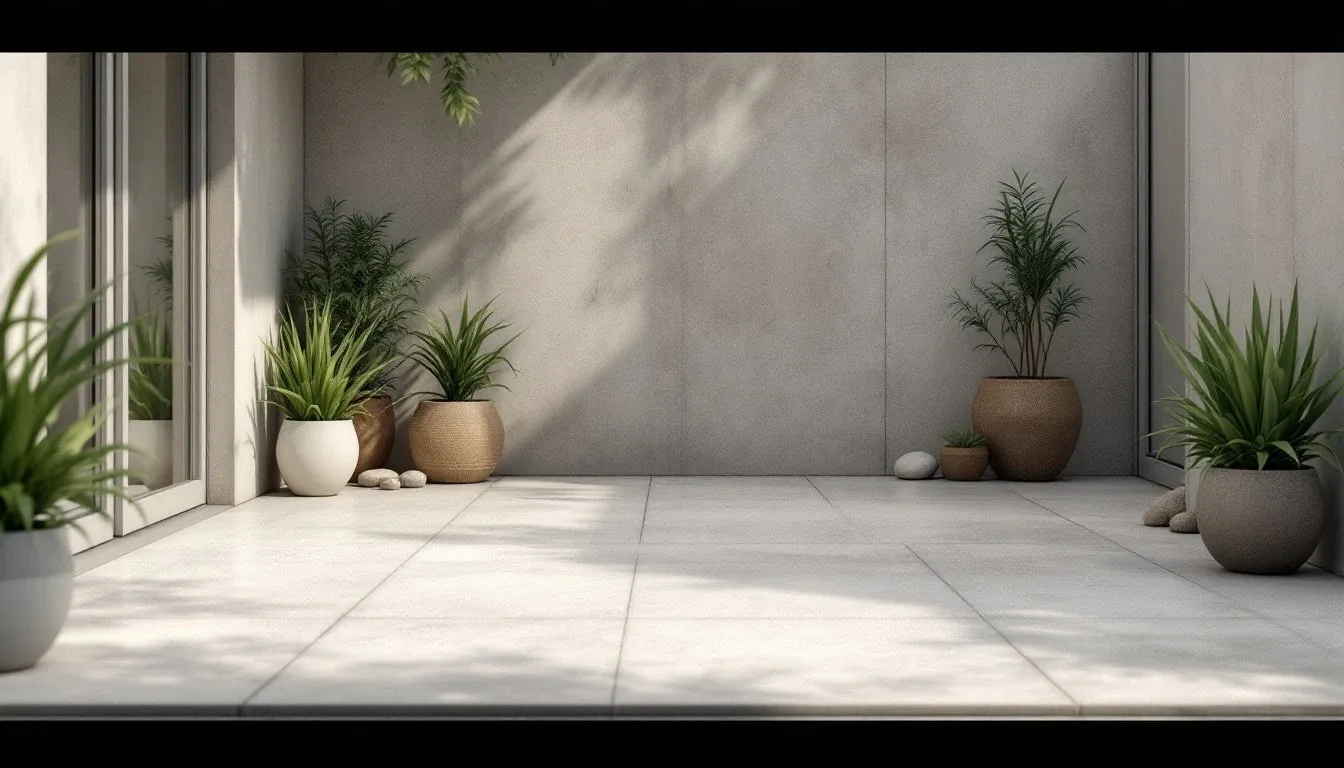 terrasse béton