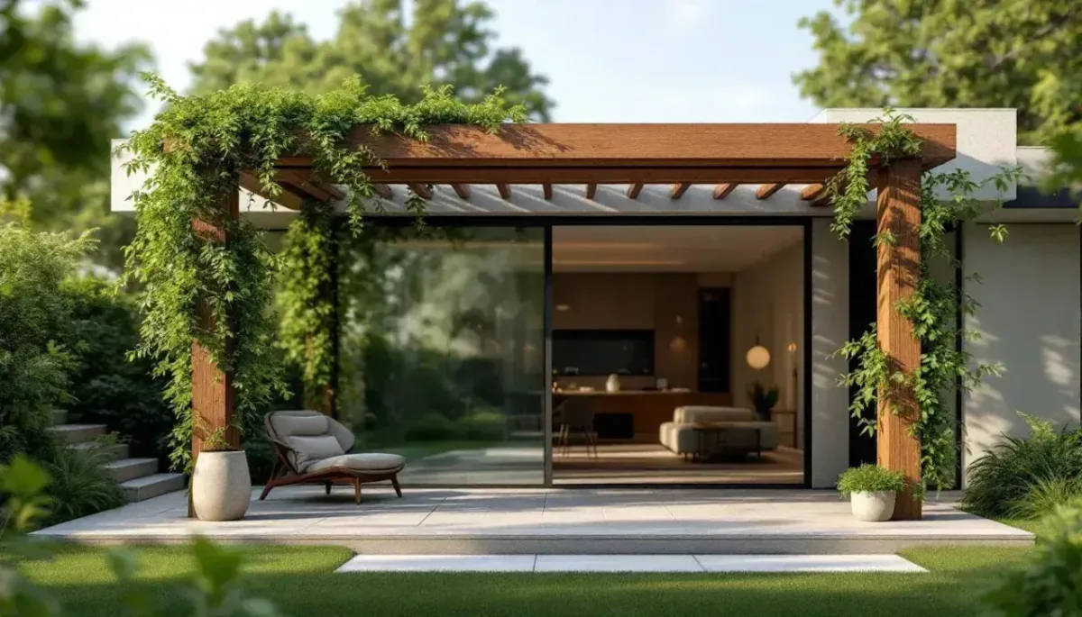 Pergola maison