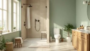 aménagement salle de bain seniors