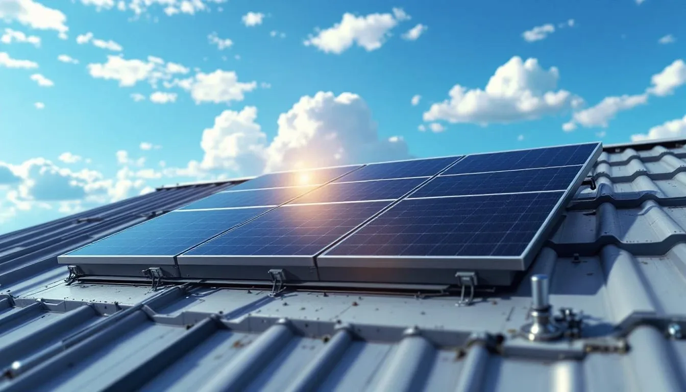 Panneaux Solaires Toit Plat