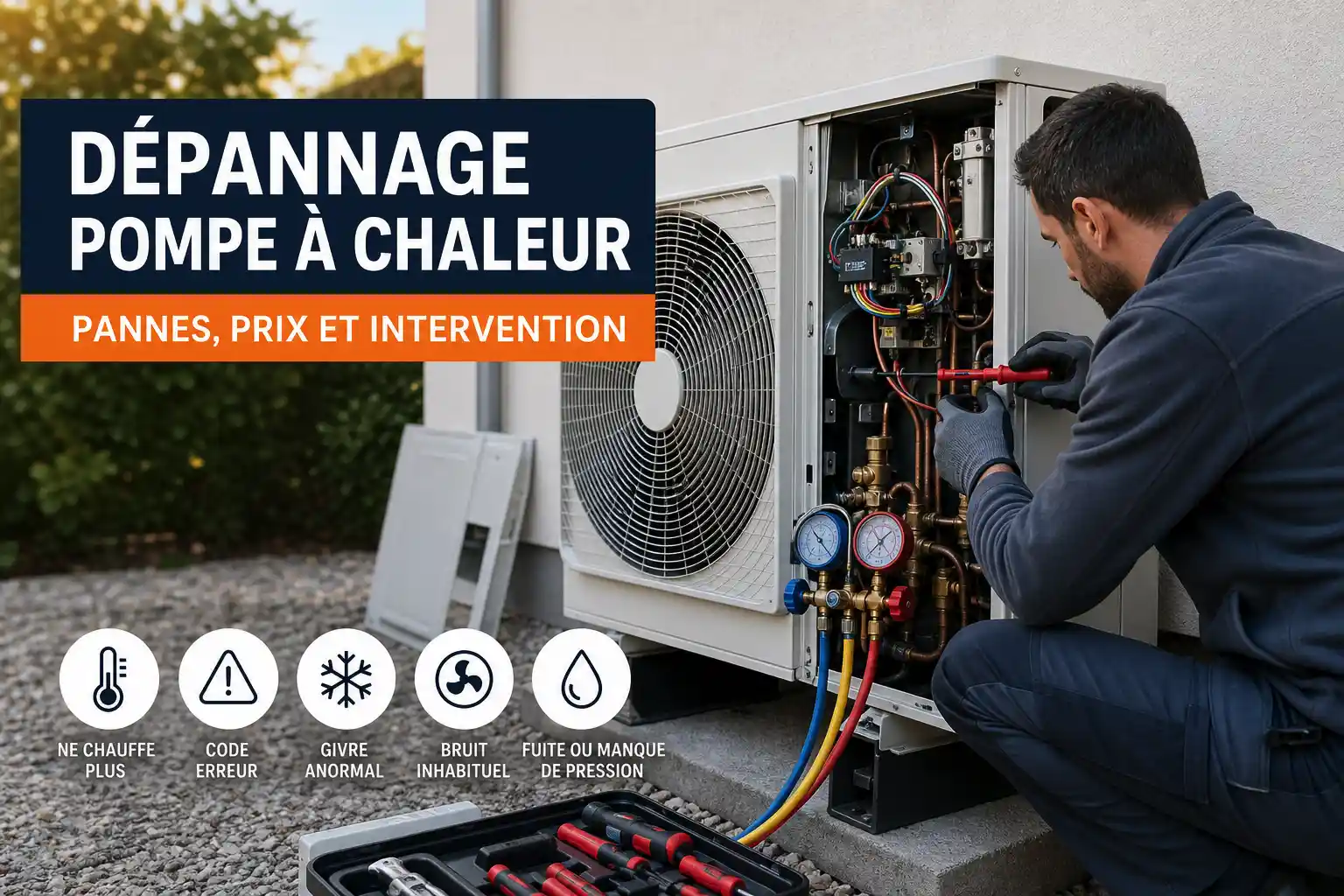 Dépannage pompe à chaleur